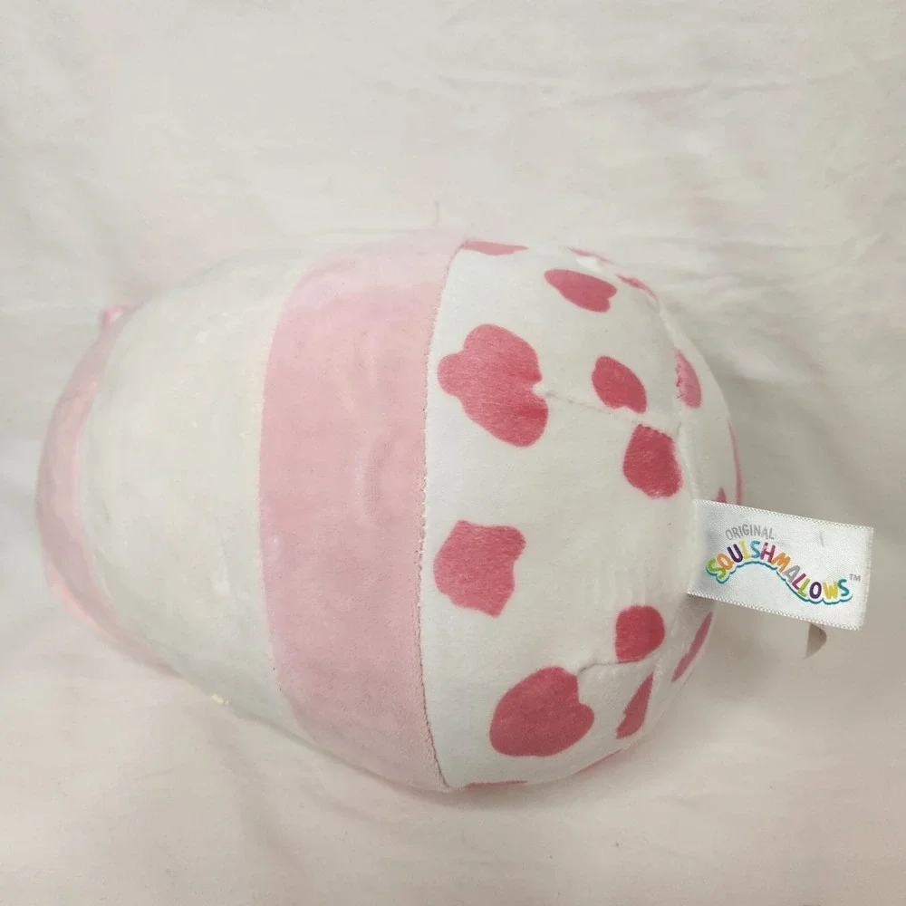 Squishmallows Amelie Strawberry Milk Food Squad Plush Toy Kellytoy 2022 Pink